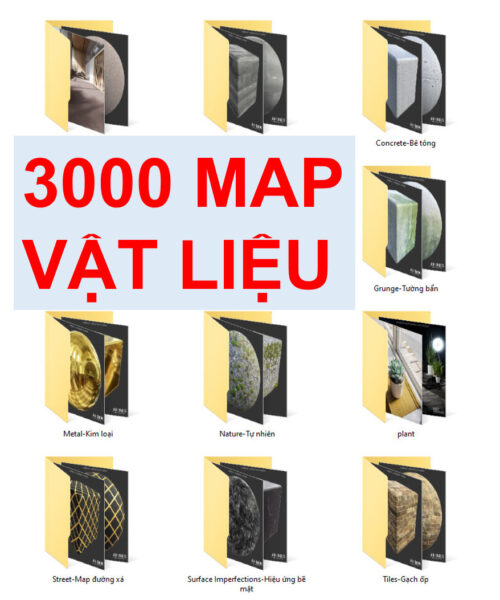 3000 bộ map texture Pro