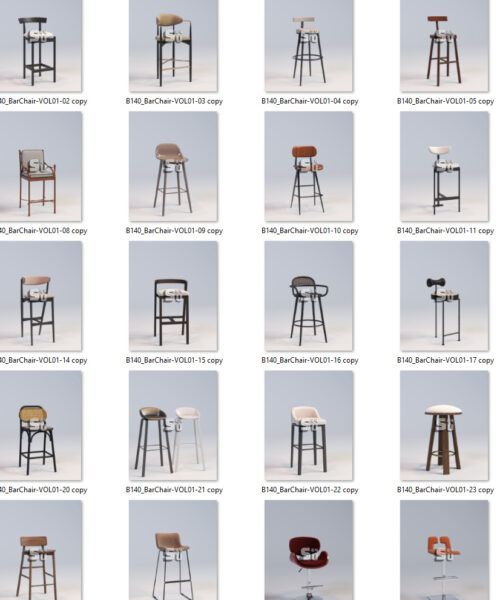 Thư viện ghế Sketchup