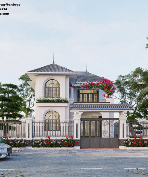 Nhà phố Sketchup 7