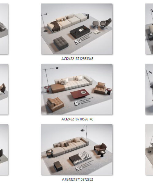 Thư viện Sofa Sketchup 2