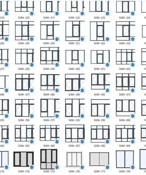 Bộ thư viện cửa sổ profile builder