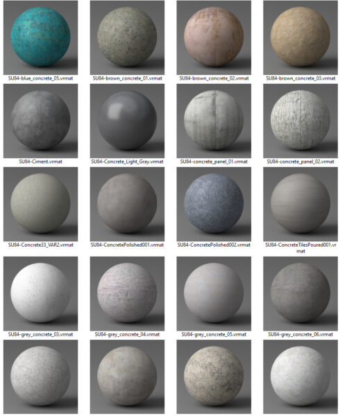 Concrete textures