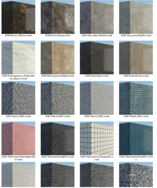 Tile textures – Map gạch Full setting