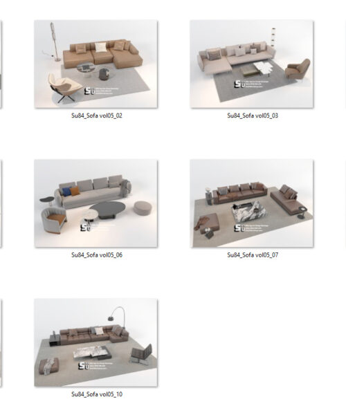 Thư viện Sofa Sketchup 6